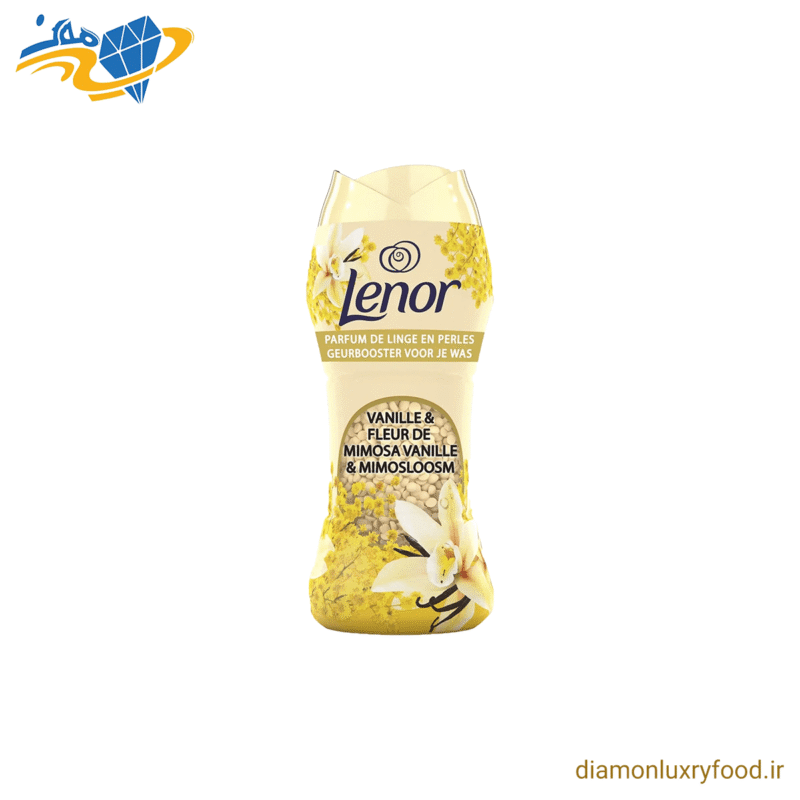 عطر لینن در مروارید وانیل و میموزا لنور 210 گرم