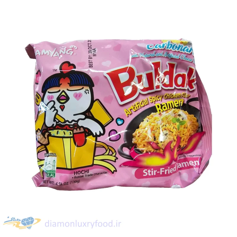 نودل بولداک صورتی سامیانگ
