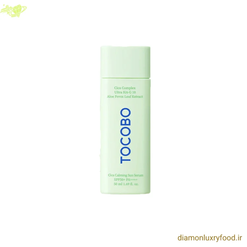 سرم ضد آفتاب آرامبخش TOCOBO Cica Calming Sun Serum SPF50+ PA++++ - 18 گرم
