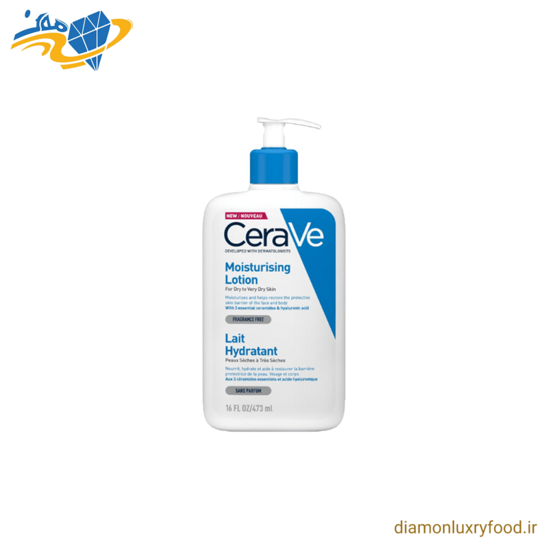 لوسیون مرطوب‌کننده سراوی | CeraVe Moisturising Lotion | حجم 473 میلی‌لیتر