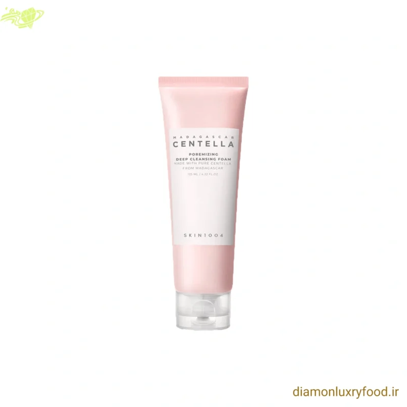 فوم پاک‌کننده عمیق و ضد جوش ماداگاسکار سنتلا SKIN1004 حجم 125      میلی‌لیتر