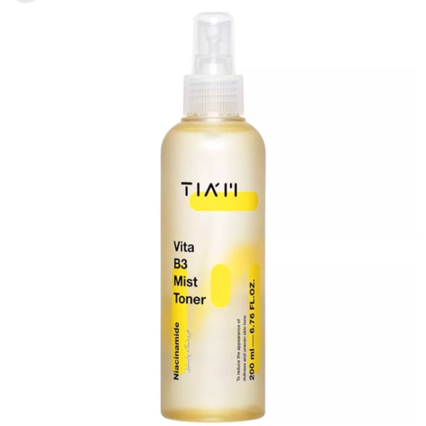 تونر میست روشن کننده و ضد لک نیاسینامید تیام Tiam Vita B3 Mist Toner