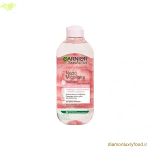 میسلار واتر گل رز گارنیر مخصوص پوستهای نازک و حساس garnier micellar water rose water all in one