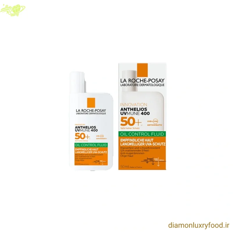 فلوئید ضد آفتاب لاروش پوزای آنتلیوس UVMUNE 400 اویل کنترل SPF50+ - مناسب پوست چرب