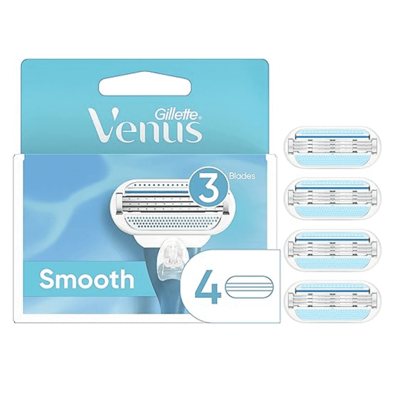 کارتریج‌های تیغه زنانه Gillette Venus Smooth (بسته 4 عددی)