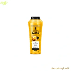 شامپو گلیس زرد مناسب موهای شکننده و آسیب دیده Gliss Shampoo OIL NUTRITIVE حجم 500 میلی‌لیتر