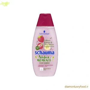 شامپو مغذی مو ناتور مومنتس (Natur-Momente) با رایحه توت فرنگی، موز و دانه چیا - 400 میلی لیتر (Hair-Smoothie)