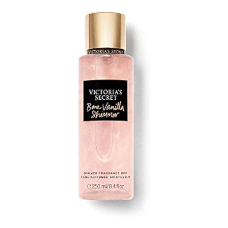 بادی میست شیمر وانیل برهنه جدید ویکتوریا سکرت (Victoria’s Secret New Bare Vanilla Shimmer Fragrance Mist) حجم 250 میلی‌لیتر