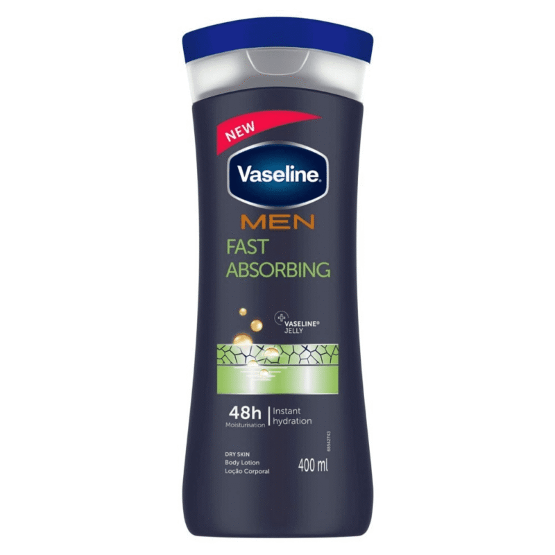 لوسیون بدن وازلین مردانه با جذب سریع، 400 میلی‌لیتر