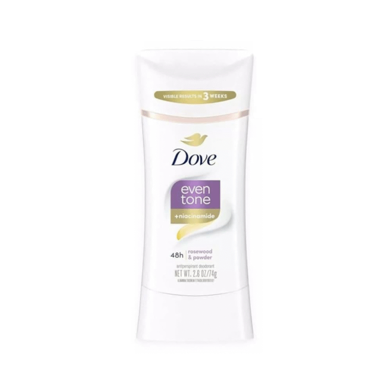 استیک دئودورانت داو مدل Even Tone رز وود و پودری وزن ۷۴ گرم | Dove Deodorant Stick Even Tone Rosewood & Powder 74g