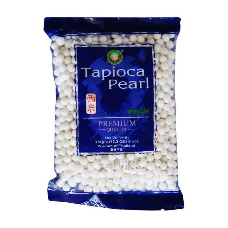مروارید تاپیوکا سفید درشت ایکس او ۳۷۵ گرمی | X.O Large White Tapioca Pearl 375g