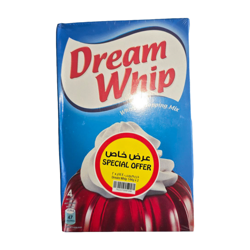 پودر فرم‌دهنده خامه دریم ویپ 2 عددی (Dream Whip Whipped Topping Mix)
