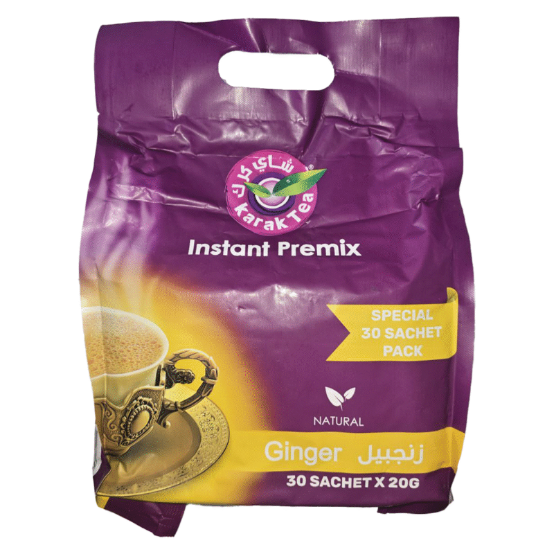 چای کرک زنجبیلی فوری پک ۳۰ عددی ۲۰ گرم | Karak Tea Ginger Instant Premix Special 30 Sachet Pack