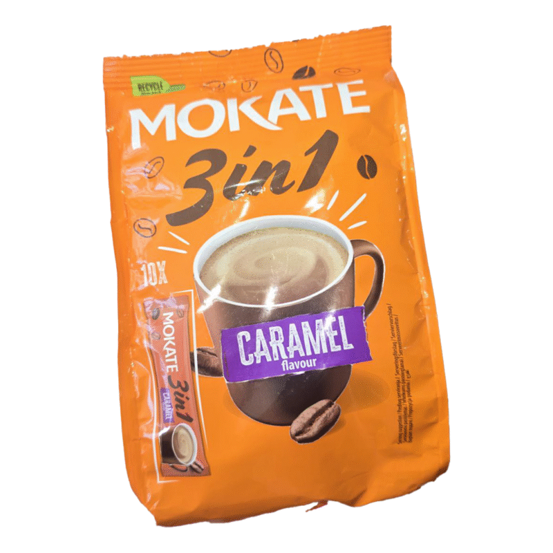 موکاته ۳ در ۱ طعم کارامل ۱۰ عددی | Mokate 3 in 1 Caramel Flavour 10x