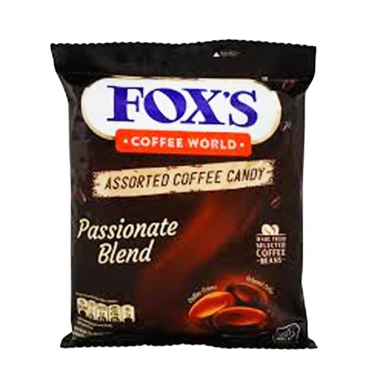 آبنبات قهوه مخلوط فاکس ۹۰ گرمی (Fox’s Assorted Coffee Candy, 90g)