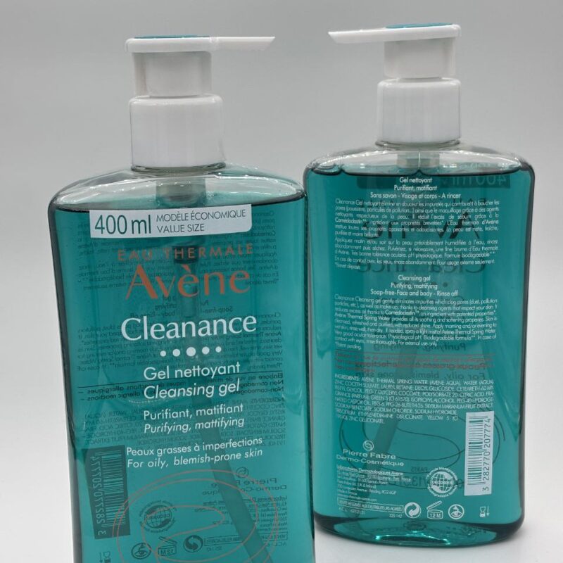 ژل شستشوی صورت کلینانس اون مخصوص پوست چرب و مستعد آکنه | Eau Thermale Avène Cleanance Cleansing Gel