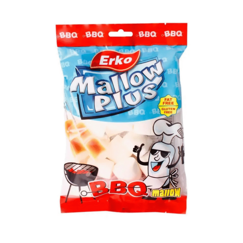 مارشملو گریل (باربکیو) ارکو ۱۰۰ گرم | Erko Mallow Plus BBQ 100g