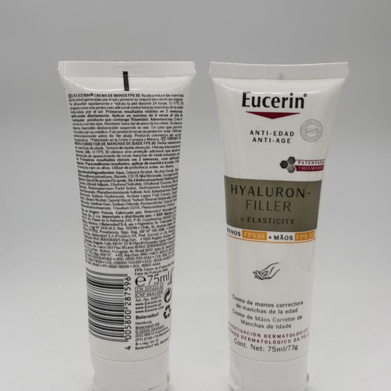 کرم دست ضدچروک هیالورون فیلر +الاستیسیته اوسرین | Eucerin Anti-Age Hyaluron Filler +Elasticity Hand Cream