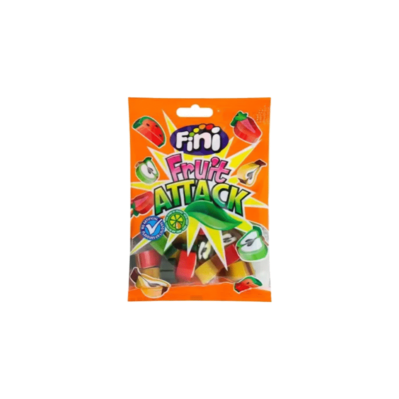 پاستیل فینی مدل فروت اتک 90 گرمی | Fini Fruit Attack 90g