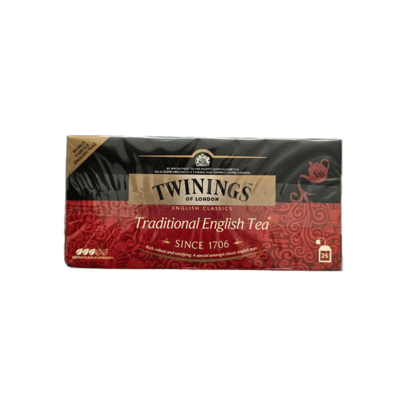 چای صبحانه انگلیسی تواینینگز ۲۵ عددی | Twinings English Breakfast Tea 25 Tea Bags