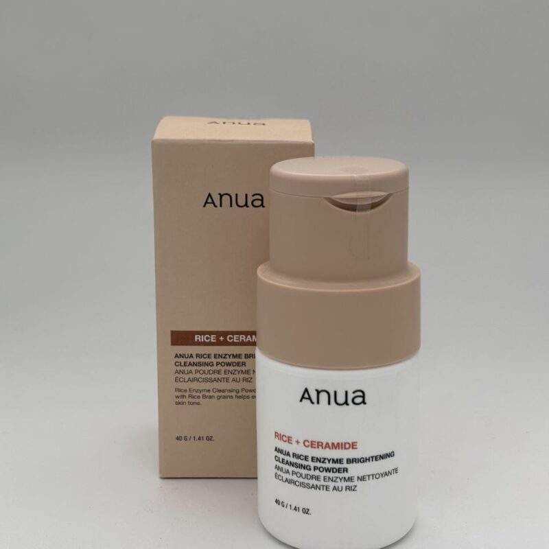 پودر آنزیمی پاک‌کننده و روشن‌کننده برنج آنوآ – ANUA Rice Enzyme Brightening Cleansing Powder