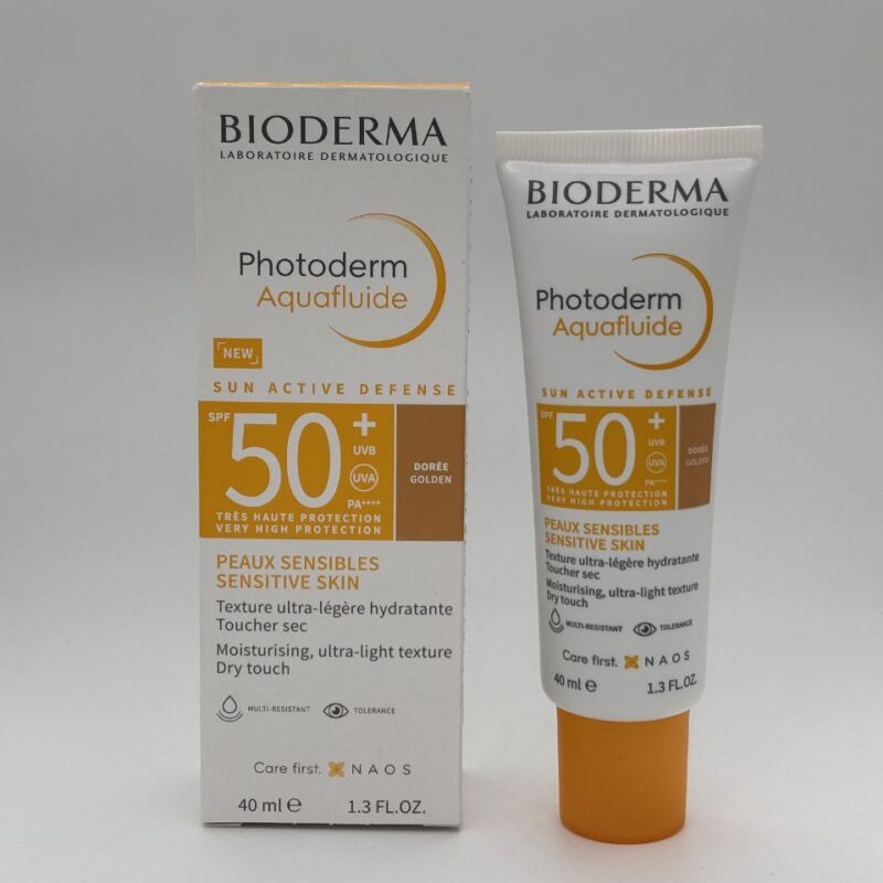 ضدآفتاب بایودرما فتودرم آکوافلوئید SPF50+ مناسب پوست چرب و مختلط | Bioderma Photoderm Aquafluide SPF 50+