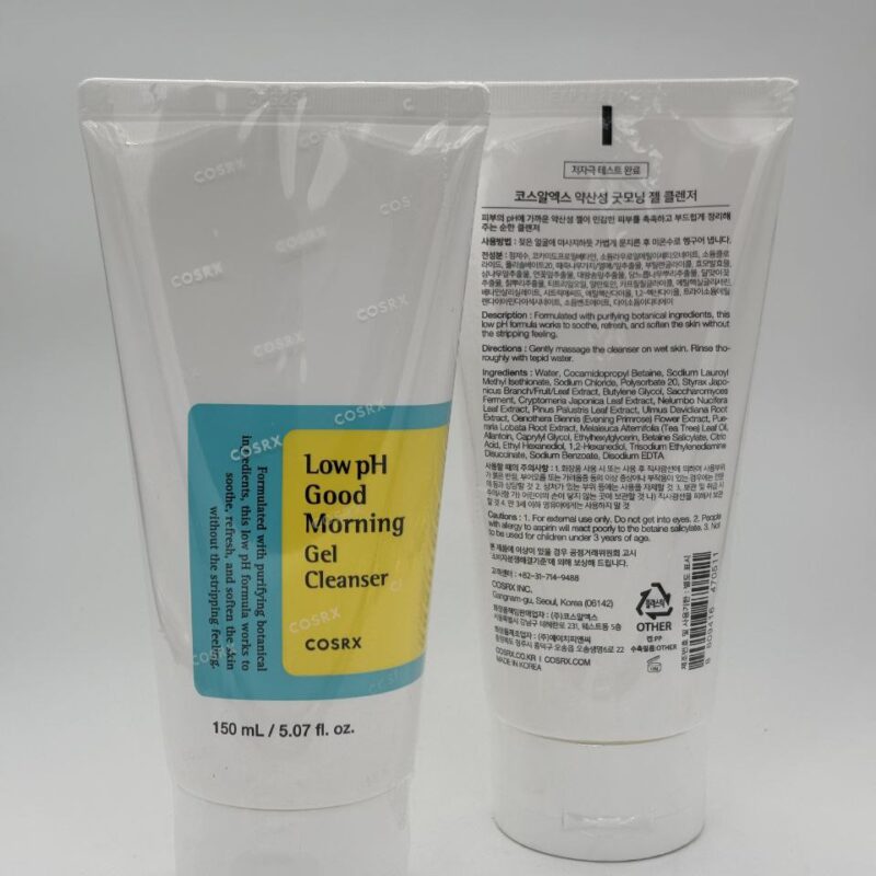 ژل شستشوی صورت ملایم کاز آر ایکس مدل لو پی اچ گود مورنینگ | COSRX Low pH Good Morning Gel Cleanser