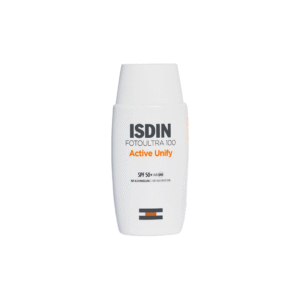 ضد آفتاب روشن‌کننده و ضدلک ایسدین اکتیو یونِفای | Isdin FotoUltra Active Unify Fusion Fluid SPF 50+ Facial Sunscreen