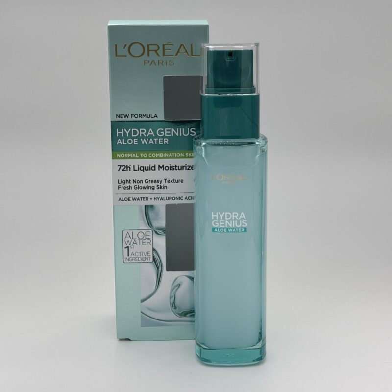 آبرسان لورآل هیدرا جنیوس نسل جدید با فرمولاسیون آلوئه‌ورا  L’Oréal Hydra Genius Aloe Water New Formula