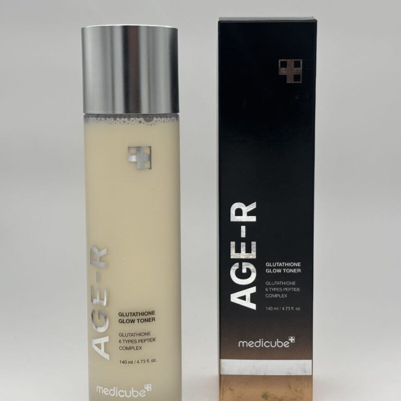 تونر شفاف‌کننده و جوانساز گلوتاتیون مدیکیوب با کمپلکس پپتید | Medicube Age-R Glutathione Glow Toner 6 Types Peptide Complex