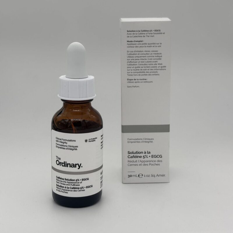 سرم ضد پف و تیرگی دور چشم حاوی کافئین اوردینری | The Ordinary Caffeine Solution 5% + EGCG