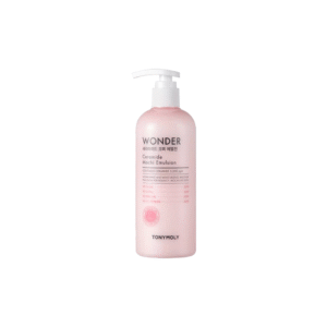 امولسیون مرطوب‌کننده و ترمیم‌کننده سرامید تونیمولی | Tonymoly Wonder Ceramide Mochi Emulsion – Moisturizing & Repairing Lotion